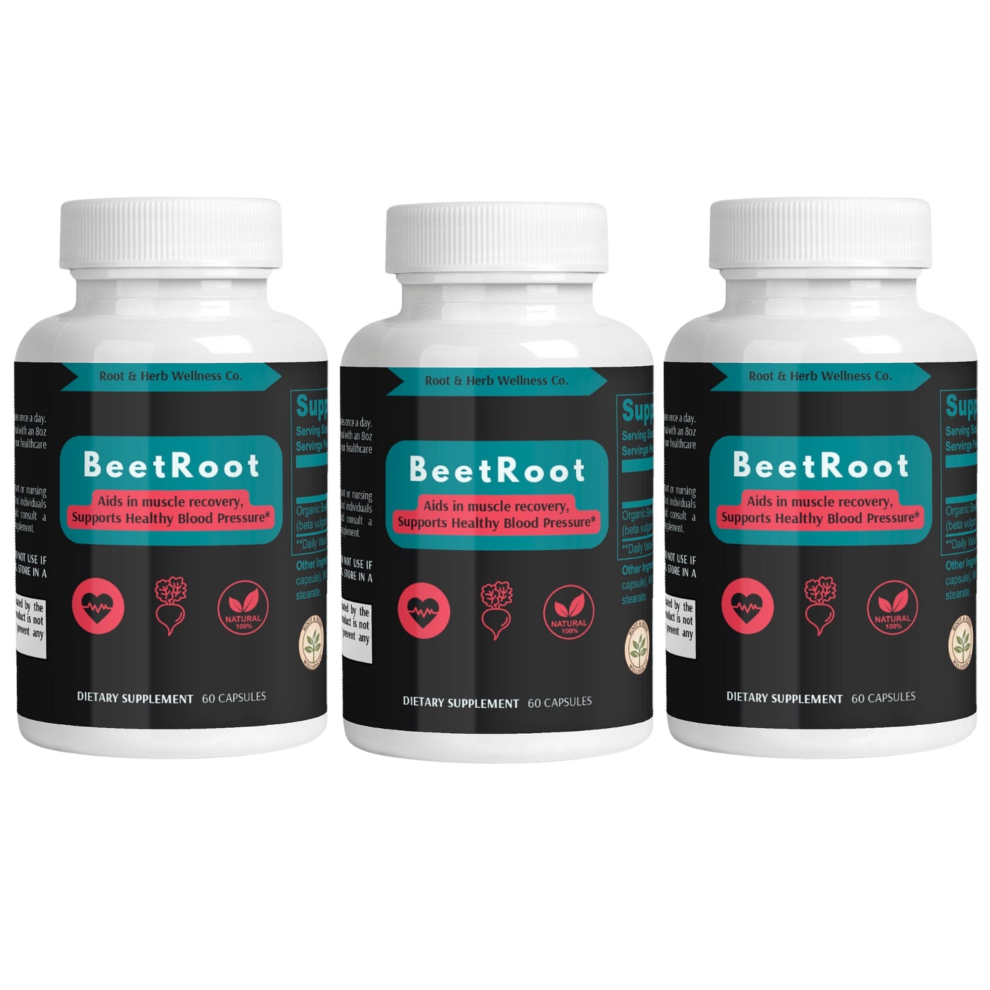 3 bottles of Beetroot