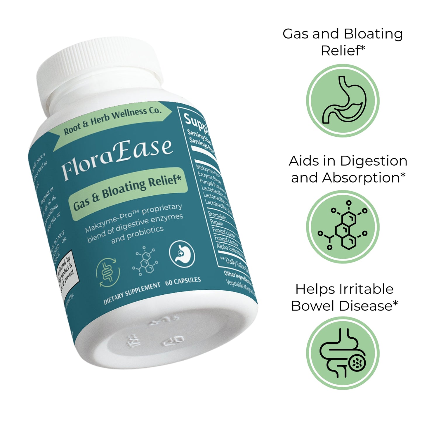 Digestive enzyme supplement and benefits